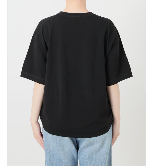 IENA「ウォッシャブルファインコットンニットTシャツ」|ニット・セーター|