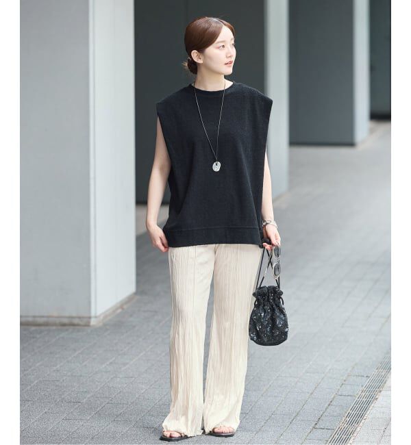 IENA「5-knot/ファイブノット CRICKLE FIN FLARE TROUSERS パンツ 5KIE-CRCL-0004」|その他|