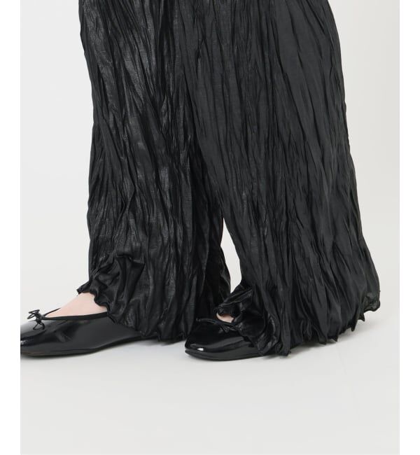 IENA「5-knot/ファイブノット CRICKLE FIN FLARE TROUSERS パンツ 5KIE-CRCL-0004」|その他|