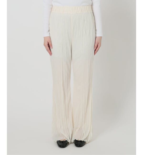 IENA「5-knot/ファイブノット CRICKLE FIN FLARE TROUSERS パンツ 5KIE-CRCL-0004」|その他|
