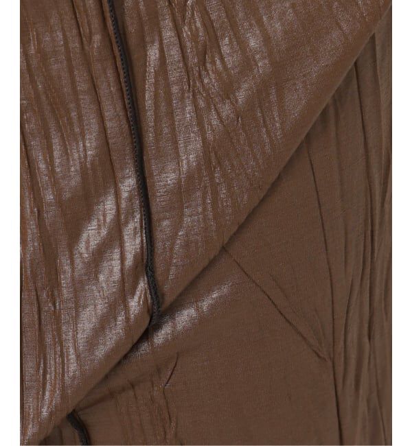 IENA「5-knot/ファイブノット CRINKLE-FIN KNOT TOPS ブラウス 5KIE-CRCL-0003」|シャツ・ブラウス|