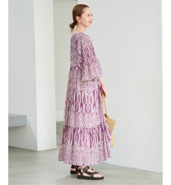 SLOBE IENA「《追加》India Ikat ワンピース」|ワンピース|