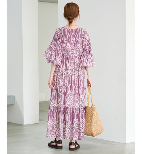SLOBE IENA「《追加》India Ikat ワンピース」|ワンピース|