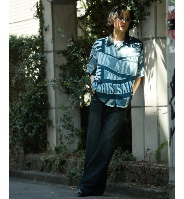 Paris Saint-Germain「【Paris Saint-Germain / パリ・サン＝ジェルマン】 VINTAGE SCARF SHIRT」|シャツ・ブラウス|