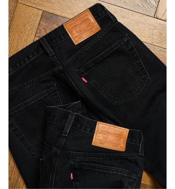 417 EDIFICE「LEVI&rsquo;S(R)/リーバイス(R) 別注 501 ブラック（L30）」|デニム|