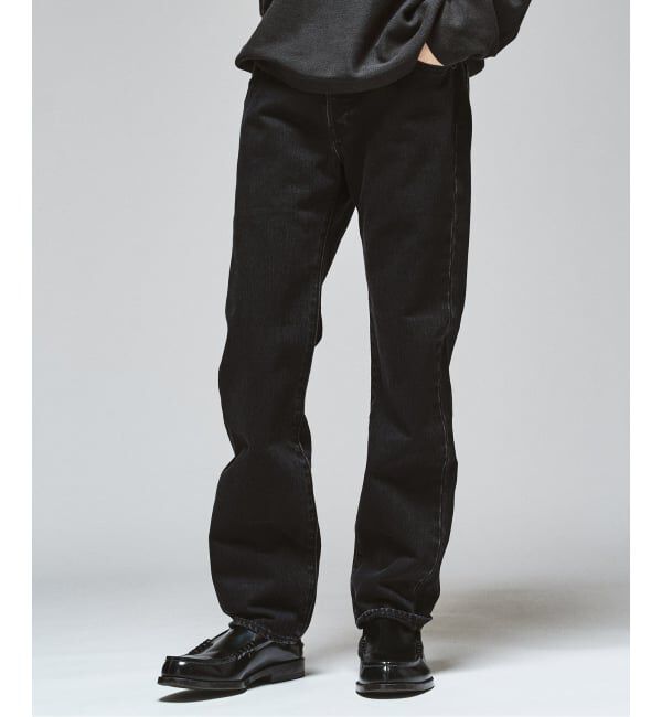 417 EDIFICE「LEVI&rsquo;S(R)/リーバイス(R) 別注 501 ブラック（L30）」|デニム|