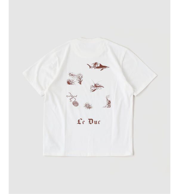 EDIFICE「GIFT SHOP (ギフトショップ)  Le Duc The White Tシャツ」|Tシャツ・カットソー|