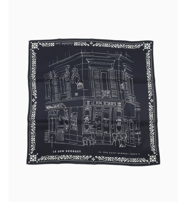 EDIFICE「GIFT SHOP (ギフトショップ)  Le Bon George The Silk Bandana」|バンダナ・スカーフ|