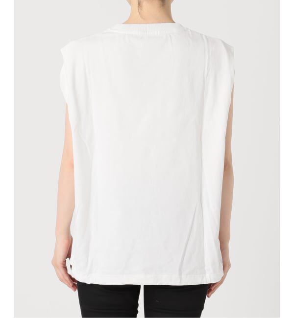 JOURNAL STANDARD「《追加》シャーリングノースリーブＴシャツ」|Tシャツ・カットソー|