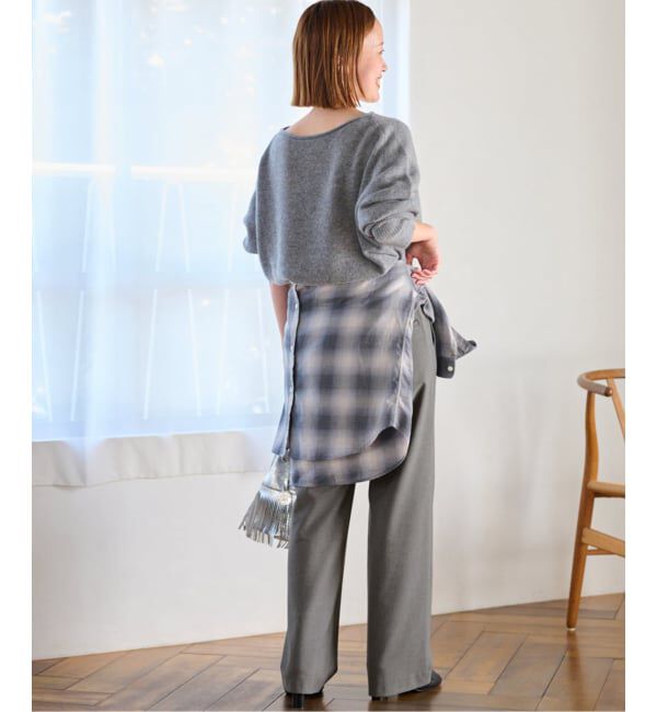 JOURNAL STANDARD relume「《一部WEB限定追加3》サーモサキソニー裏起毛パンツ」|スラックス|