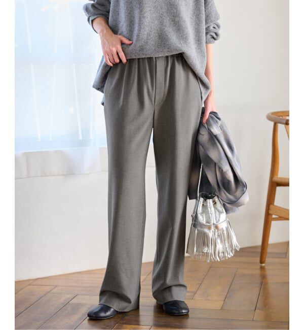 JOURNAL STANDARD relume「《一部WEB限定追加3》サーモサキソニー裏起毛パンツ」|スラックス|