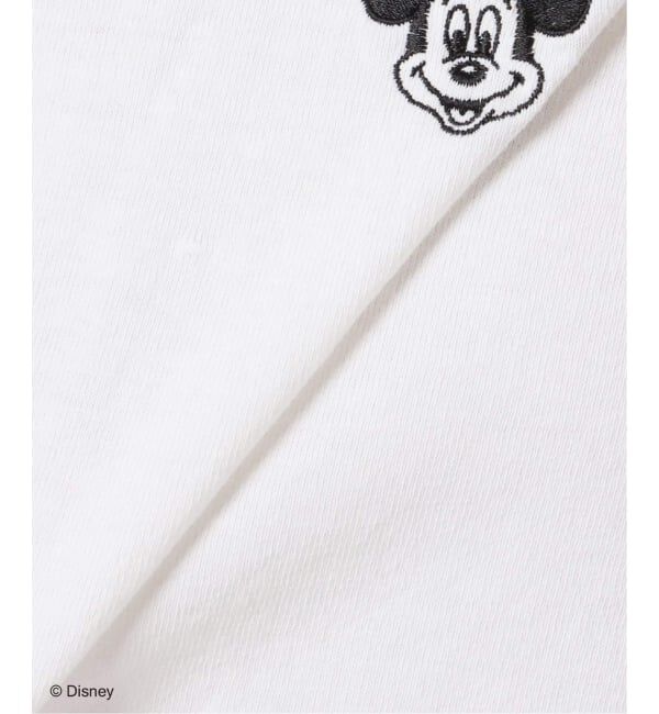 journal standard L'essage「《追加》【JANE SMITH/ジェーンスミス】 MICKEY FACE RINGER Tシャツ」|Tシャツ・カットソー|