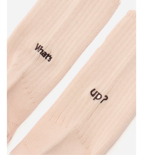 JOURNAL STANDARD relume「【ROSTER SOX /ロスターソックス】 WWHATS UP SOCKS」|ソックス|