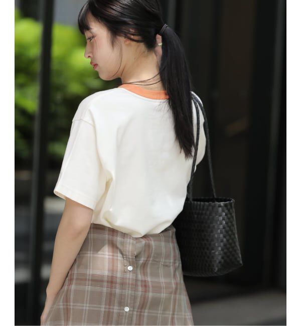 JOURNAL STANDARD relume「《追加》別注【LACOSTE/ラコステ】リンガーTシャツ」|Tシャツ・カットソー|