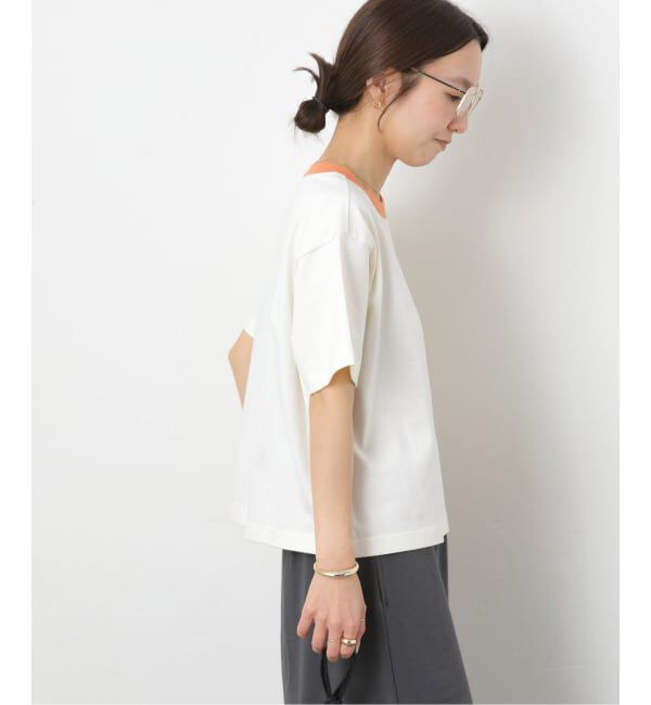 JOURNAL STANDARD relume「《追加》別注【LACOSTE/ラコステ】リンガーTシャツ」|Tシャツ・カットソー|