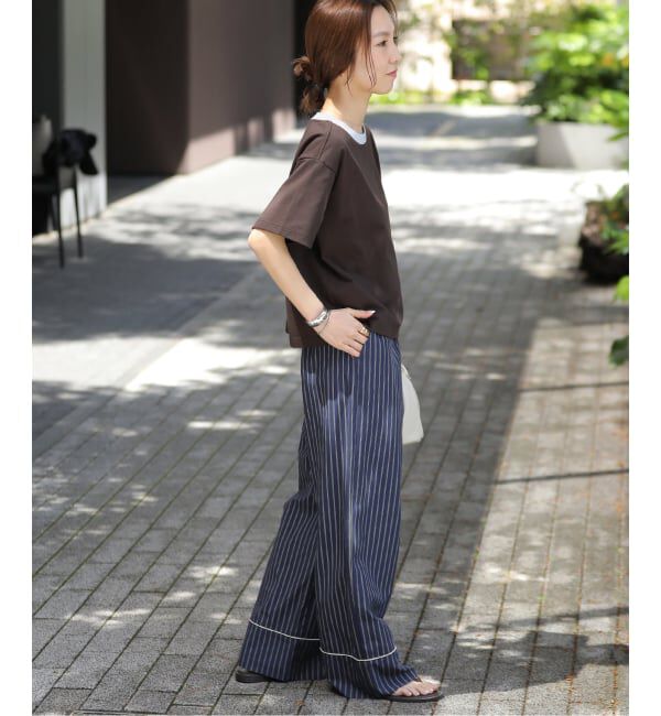 JOURNAL STANDARD relume「《追加》別注【LACOSTE/ラコステ】リンガーTシャツ」|Tシャツ・カットソー|