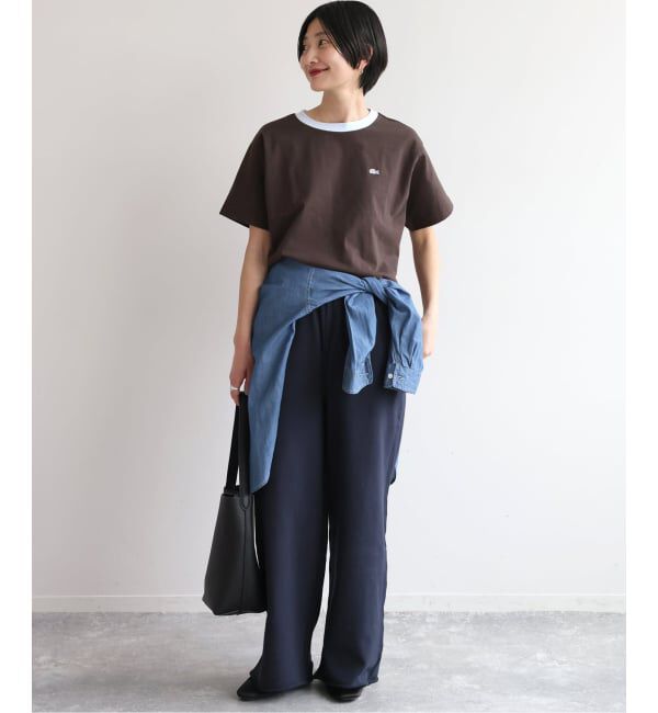 JOURNAL STANDARD relume「《追加》別注【LACOSTE/ラコステ】リンガーTシャツ」|Tシャツ・カットソー|
