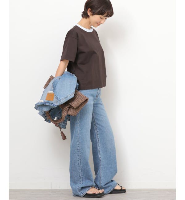 JOURNAL STANDARD relume「《追加》別注【LACOSTE/ラコステ】リンガーTシャツ」|Tシャツ・カットソー|