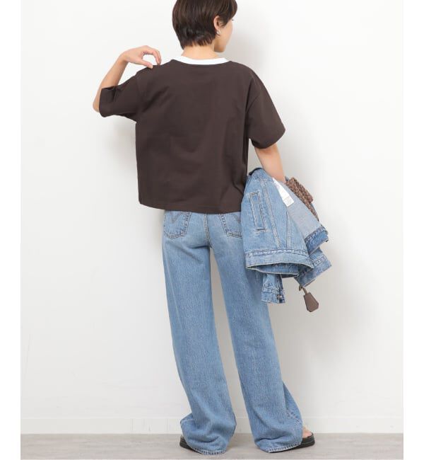 JOURNAL STANDARD relume「《追加》別注【LACOSTE/ラコステ】リンガーTシャツ」|Tシャツ・カットソー|