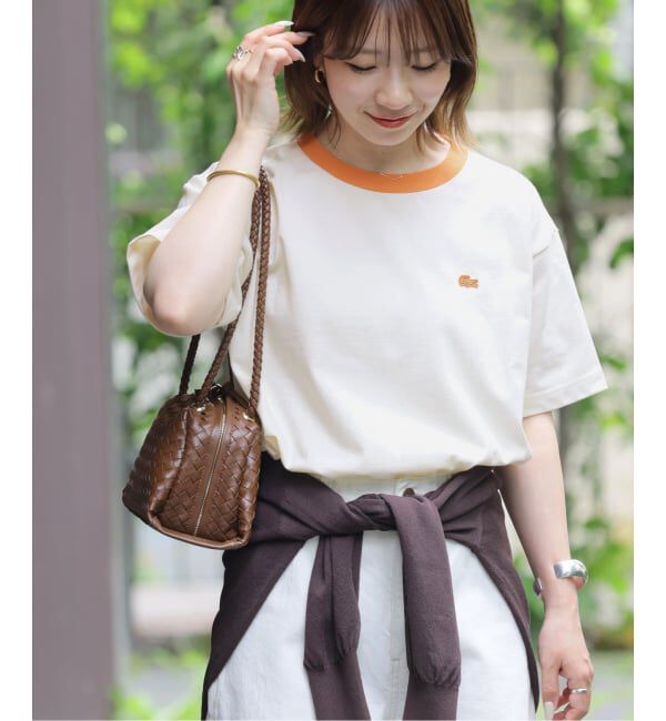 JOURNAL STANDARD relume「《追加》別注【LACOSTE/ラコステ】リンガーTシャツ」|Tシャツ・カットソー|