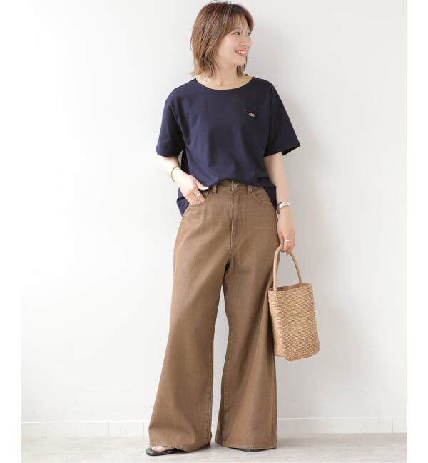 JOURNAL STANDARD relume「《追加》別注【LACOSTE/ラコステ】リンガーTシャツ」|Tシャツ・カットソー|