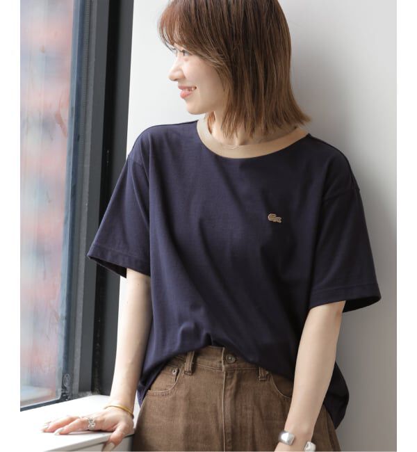 JOURNAL STANDARD relume「《追加》別注【LACOSTE/ラコステ】リンガーTシャツ」|Tシャツ・カットソー|