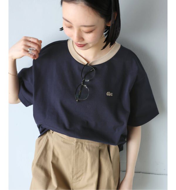 JOURNAL STANDARD relume「《追加》別注【LACOSTE/ラコステ】リンガーTシャツ」|Tシャツ・カットソー|