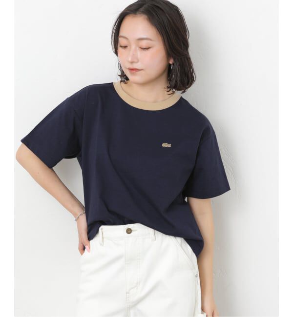 JOURNAL STANDARD relume「《追加》別注【LACOSTE/ラコステ】リンガーTシャツ」|Tシャツ・カットソー|