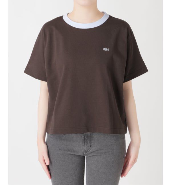 JOURNAL STANDARD relume「《追加》別注【LACOSTE/ラコステ】リンガーTシャツ」|Tシャツ・カットソー|