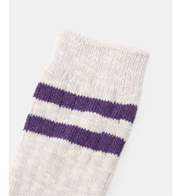 JOURNAL STANDARD「【ROSTER SOX / ロスターソックス 】  SLUB GLITTER LINE」|ソックス|
