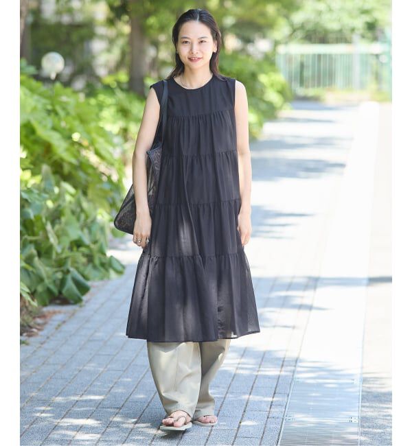 JOURNAL STANDARD「シアーボイルティアード ワンピース」|ワンピース|