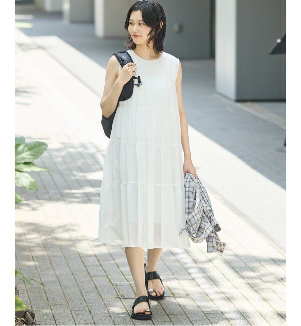 JOURNAL STANDARD「シアーボイルティアード ワンピース」|ワンピース|