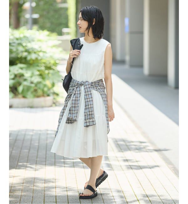 JOURNAL STANDARD「シアーボイルティアード ワンピース」|ワンピース|