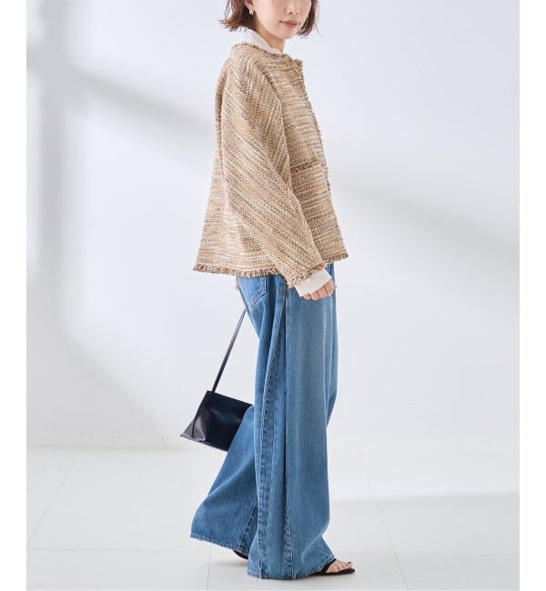 journal standard L'essage「《予約》GIOLICA TWEED ドルマンジャケット」|その他|