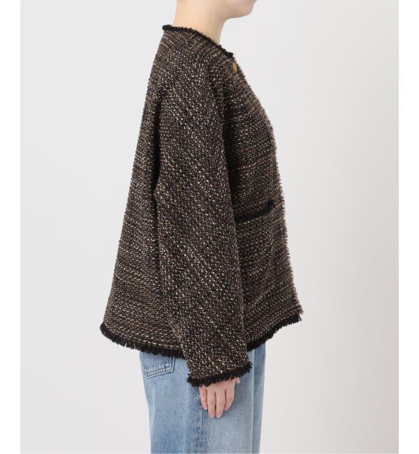 journal standard L'essage「《予約》GIOLICA TWEED ドルマンジャケット」|その他|