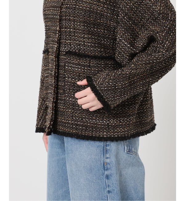 journal standard L'essage「《予約》GIOLICA TWEED ドルマンジャケット」|その他|