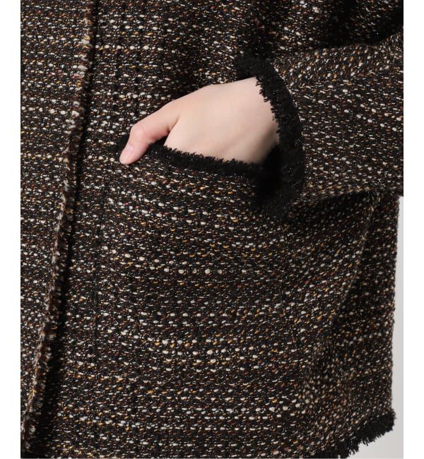 journal standard L'essage「《予約》GIOLICA TWEED ドルマンジャケット」|その他|