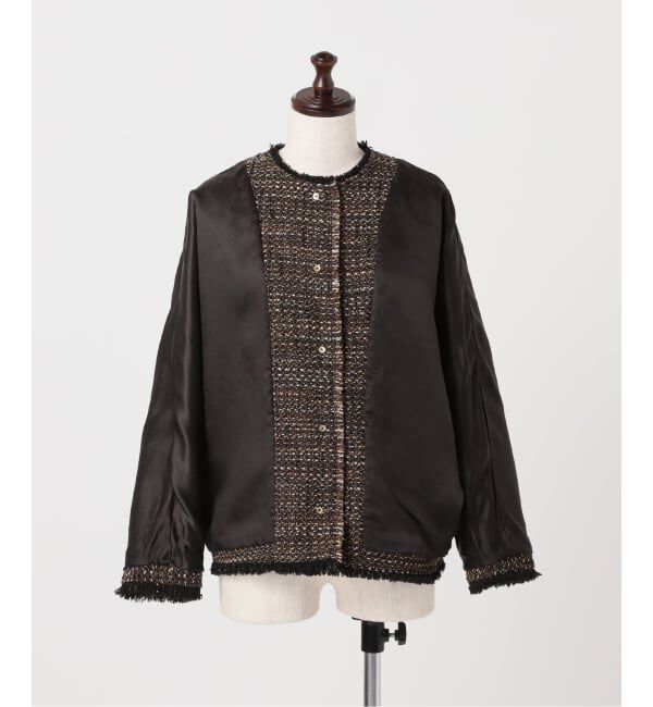journal standard L'essage「《予約》GIOLICA TWEED ドルマンジャケット」|その他|