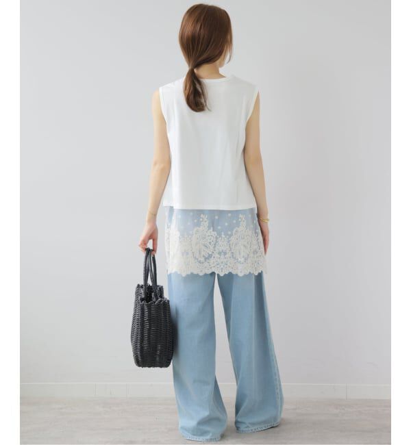 JOURNAL STANDARD relume「チュールレースヘムチュニック」|チュニック|