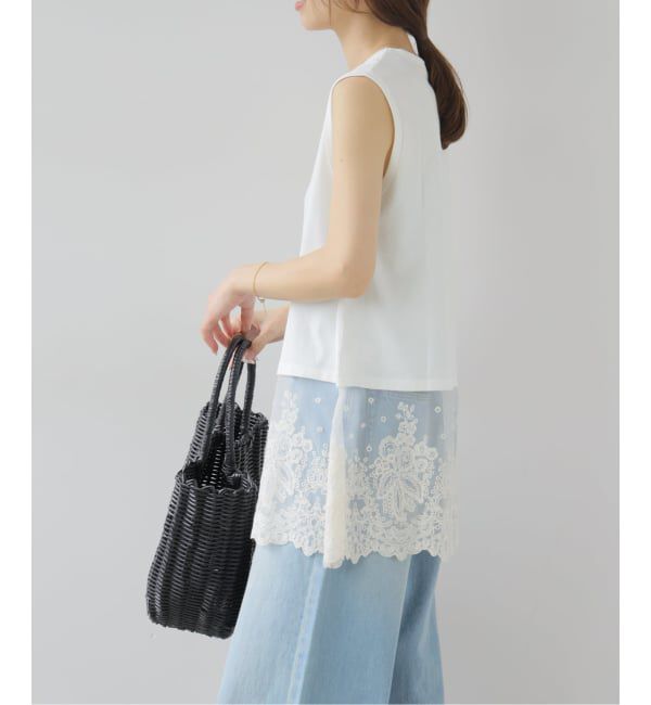 JOURNAL STANDARD relume「チュールレースヘムチュニック」|チュニック|