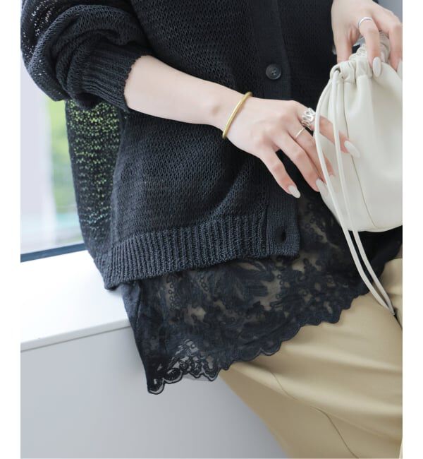 JOURNAL STANDARD relume「チュールレースヘムチュニック」|チュニック|