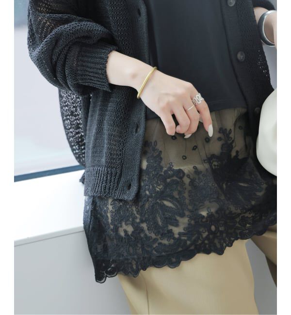 JOURNAL STANDARD relume「チュールレースヘムチュニック」|チュニック|