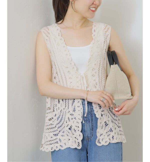 JOURNAL STANDARD relume「バテンレースジレ」|その他|ナチュラル
