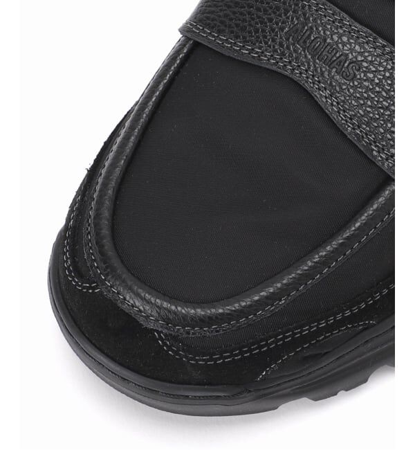 journal standard L'essage「ALOHAS/アロハス Tb.60 Black Leather Sneakers ローファースニーカー」|ローファー|