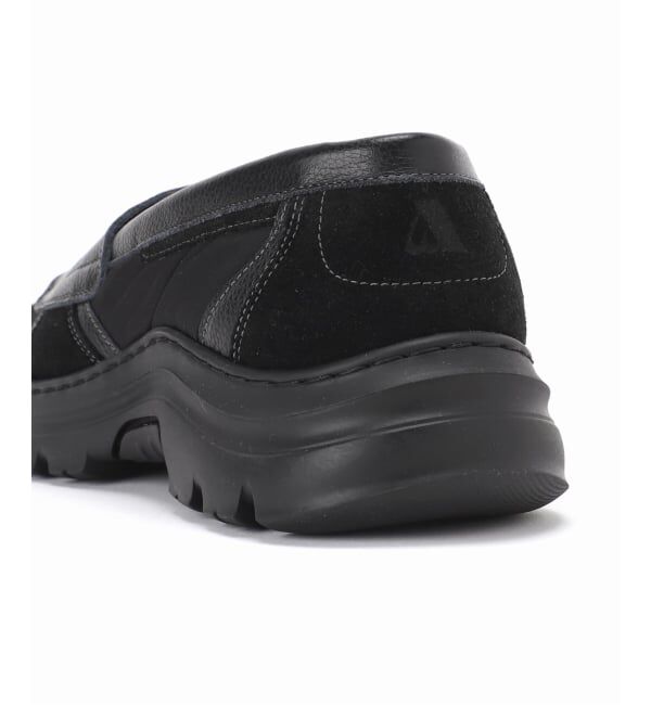 journal standard L'essage「ALOHAS/アロハス Tb.60 Black Leather Sneakers ローファースニーカー」|ローファー|