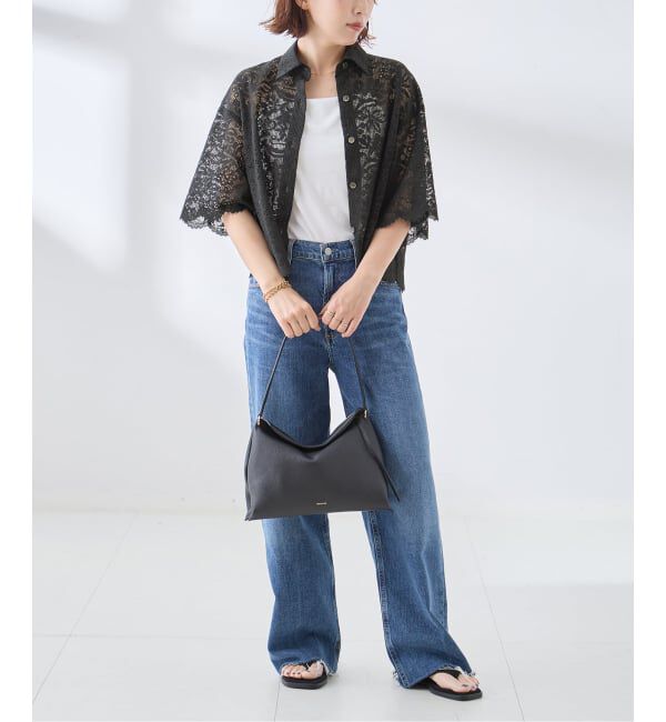 journal standard L'essage「オーガニックコットンMIXレースシャツ」|シャツ・ブラウス|