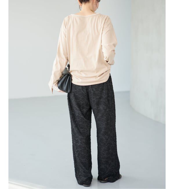 Spick and Span「《WEB限定》シアージャガードイージーパンツ」|その他|