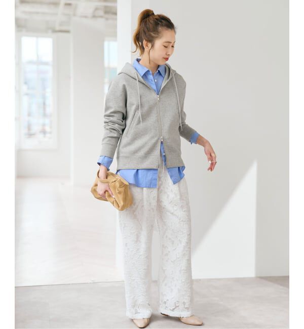 Spick and Span「《WEB限定》シアージャガードイージーパンツ」|その他|