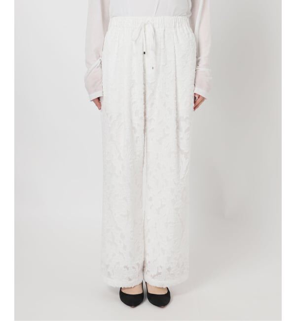 Spick and Span「《WEB限定》シアージャガードイージーパンツ」|その他|