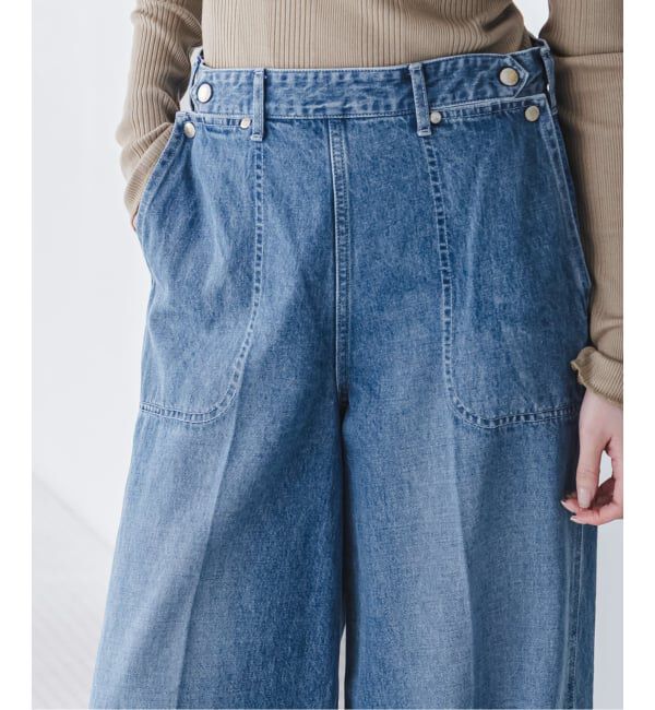NOBLE「《NOBLE別注》SERGE/サージ W SIDE ZIP PANTS」|デニム|